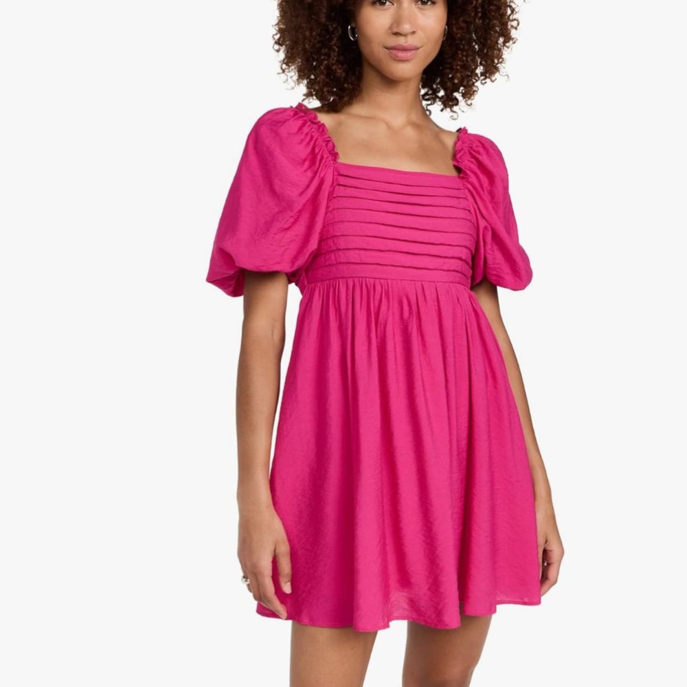 Moon River Pleated Dress NWT